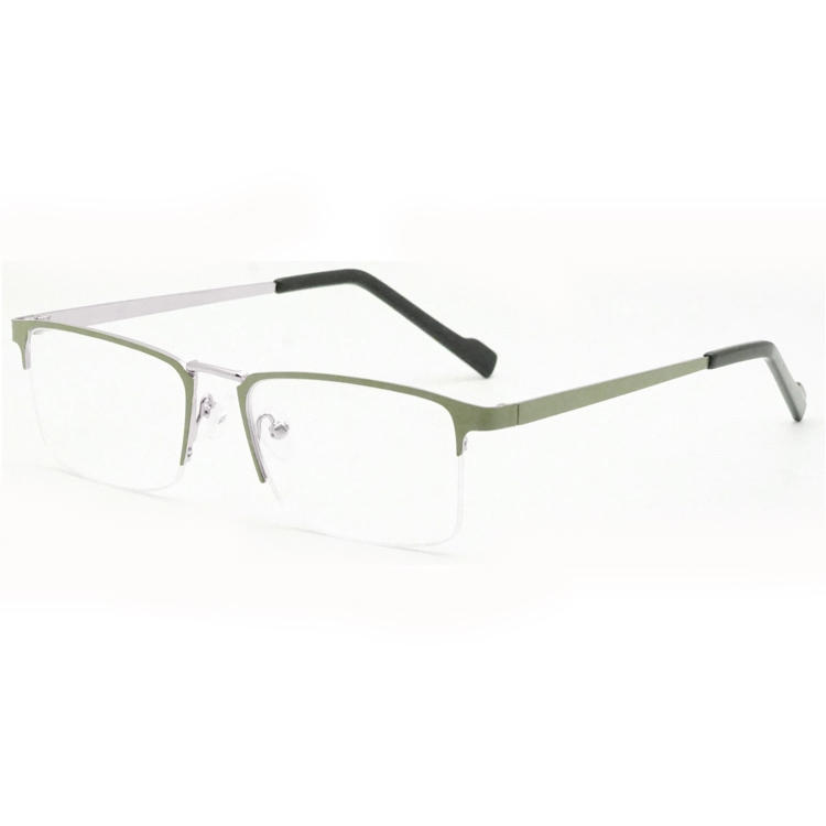 Dachuan Optical DRM368015 China Supplier Half Rim Metal Reading Glasses With Metal Legs (23)